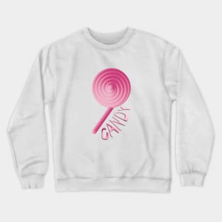 candy pink Crewneck Sweatshirt